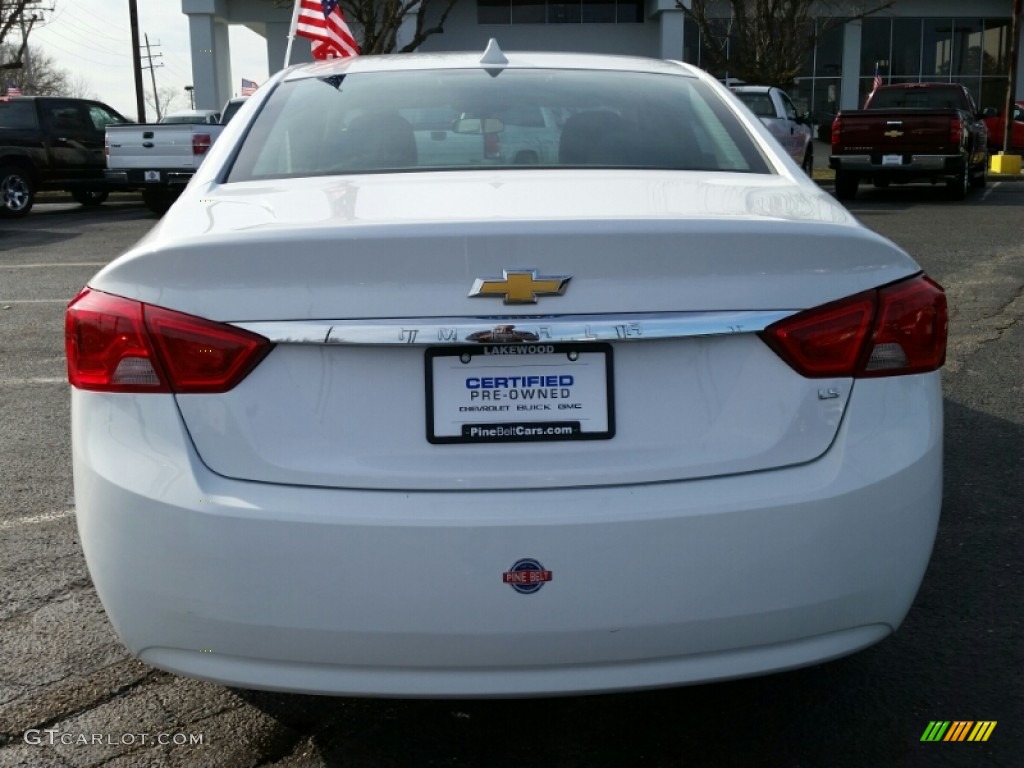 2014 Impala LS - Summit White / Jet Black/Dark Titanium photo #8