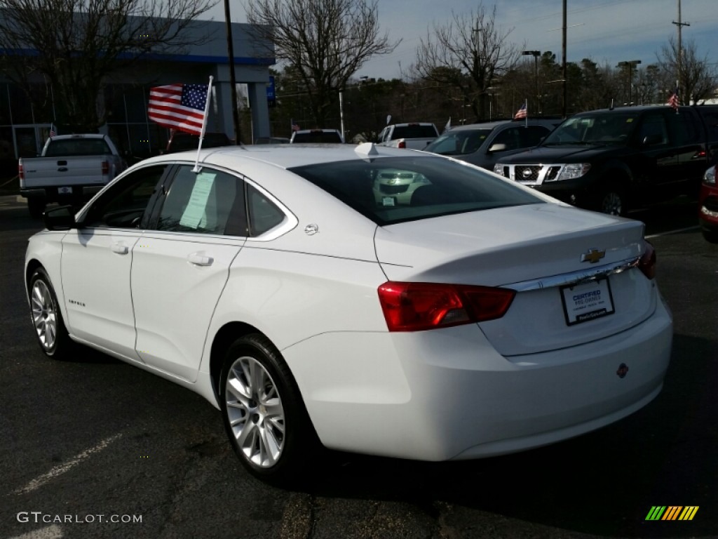 2014 Impala LS - Summit White / Jet Black/Dark Titanium photo #9