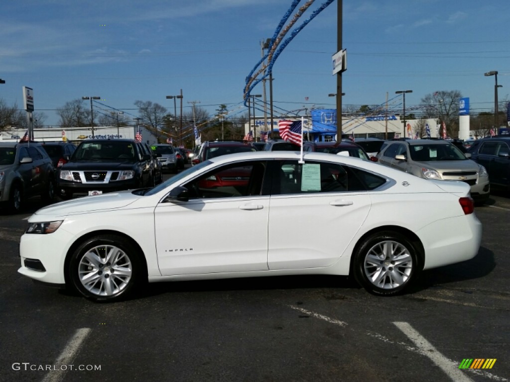 2014 Impala LS - Summit White / Jet Black/Dark Titanium photo #10