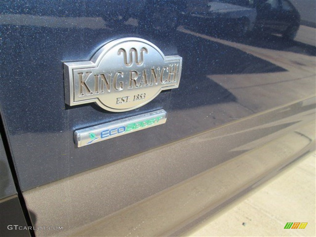 2015 F150 King Ranch SuperCrew - Blue Jeans Metallic / King Ranch Java/Mesa photo #11