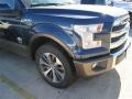 2015 Blue Jeans Metallic Ford F150 King Ranch SuperCrew  photo #12