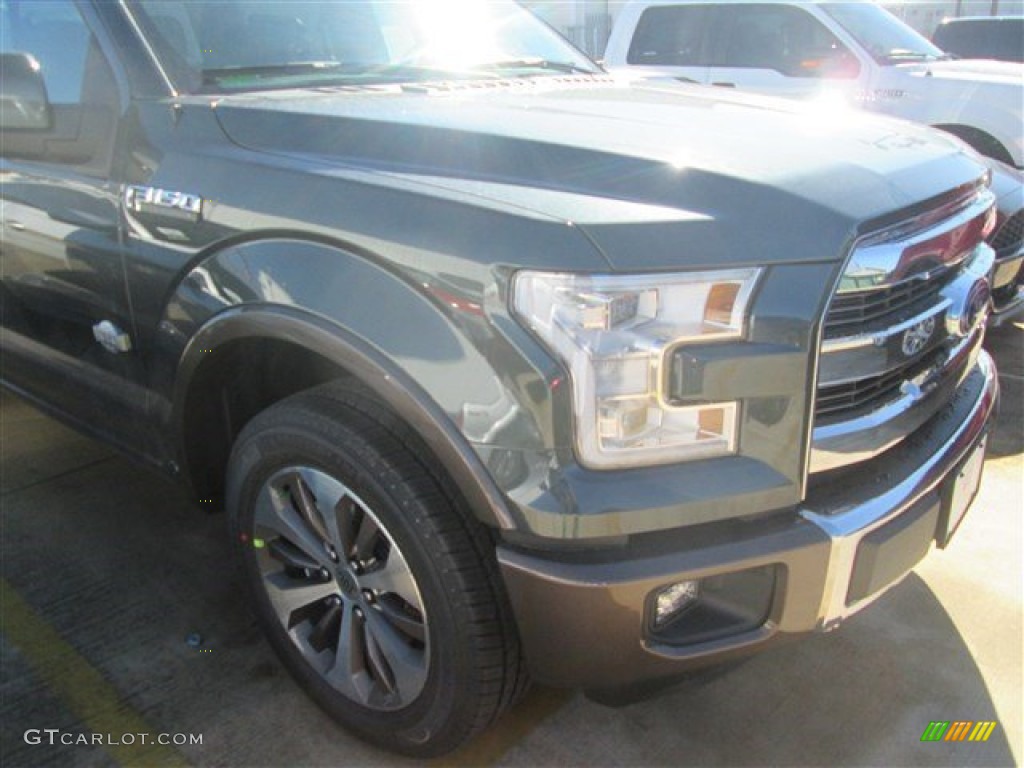 2015 F150 King Ranch SuperCrew - Guard Metallic / King Ranch Java/Mesa photo #2