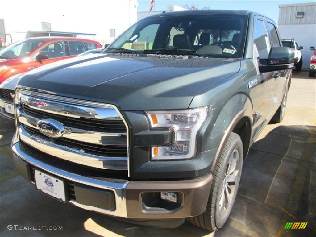 2015 F150 King Ranch SuperCrew - Guard Metallic / King Ranch Java/Mesa photo #5