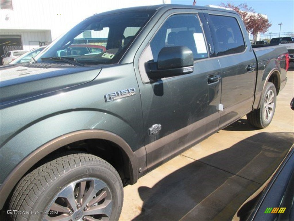 Guard Metallic 2015 Ford F150 King Ranch SuperCrew Exterior Photo #102736462