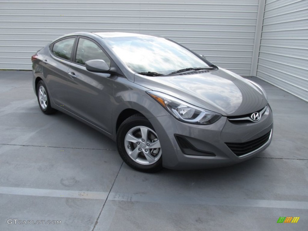 2014 Elantra SE Sedan - Gray / Gray photo #2