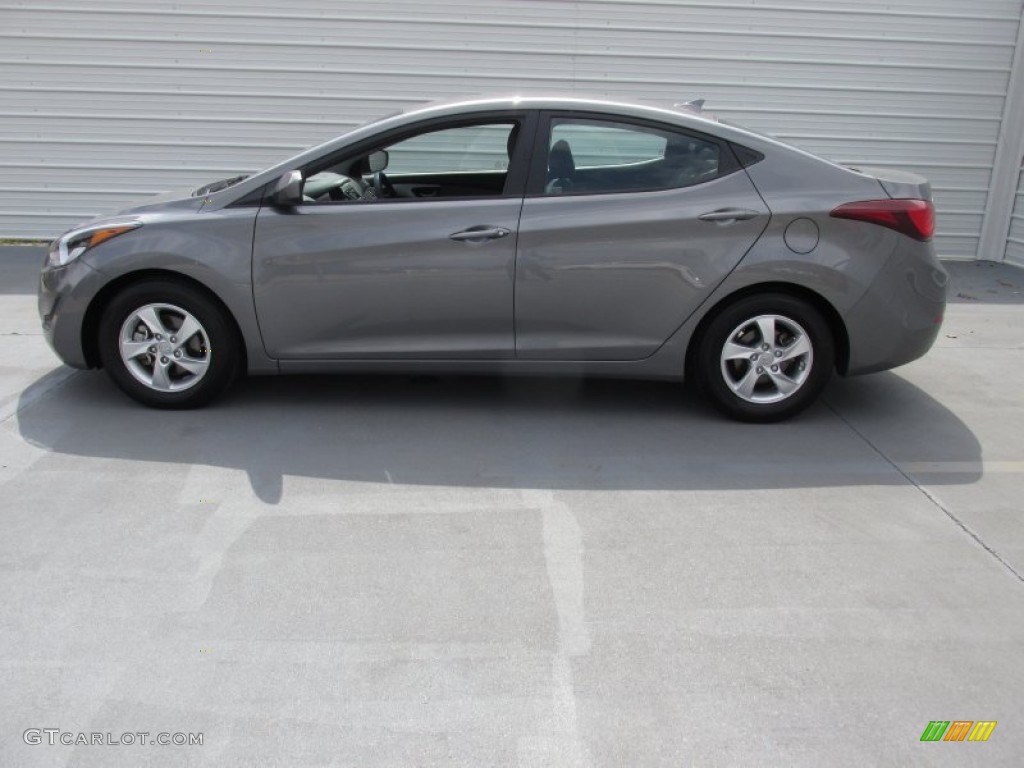 2014 Elantra SE Sedan - Gray / Gray photo #3
