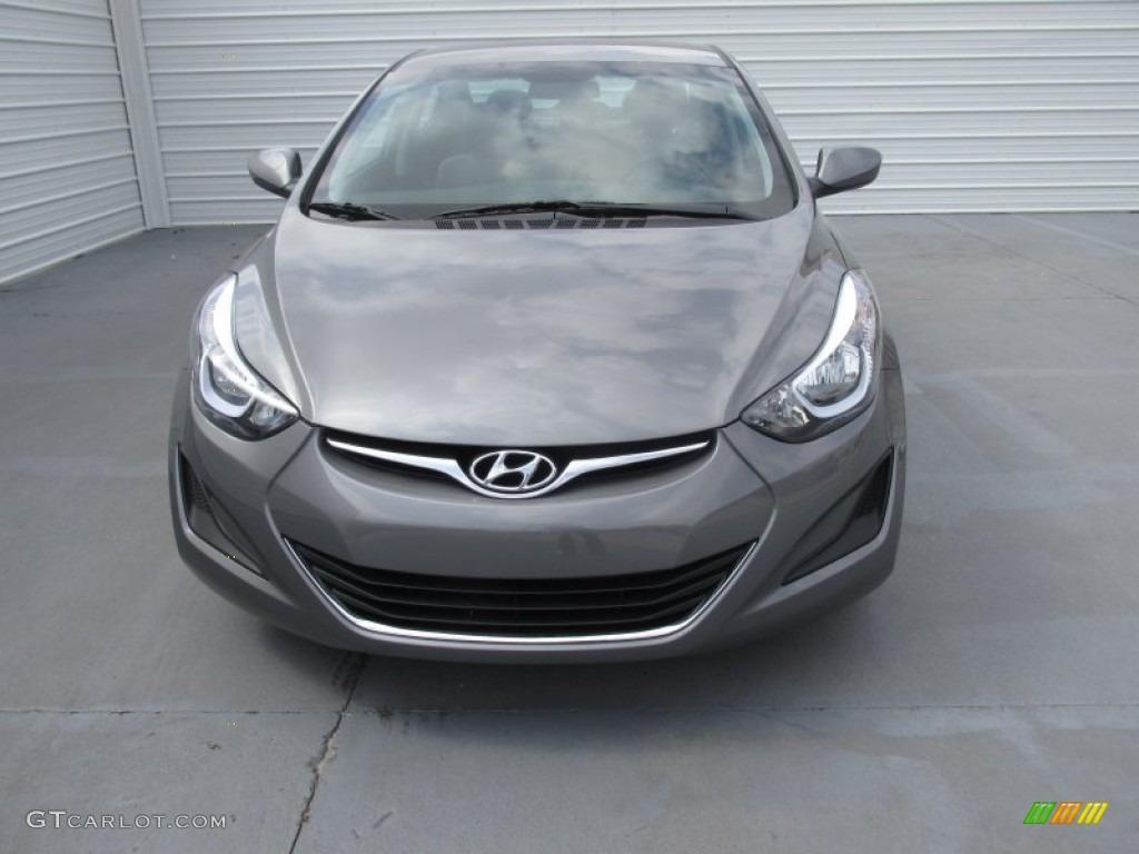 2014 Elantra SE Sedan - Gray / Gray photo #5