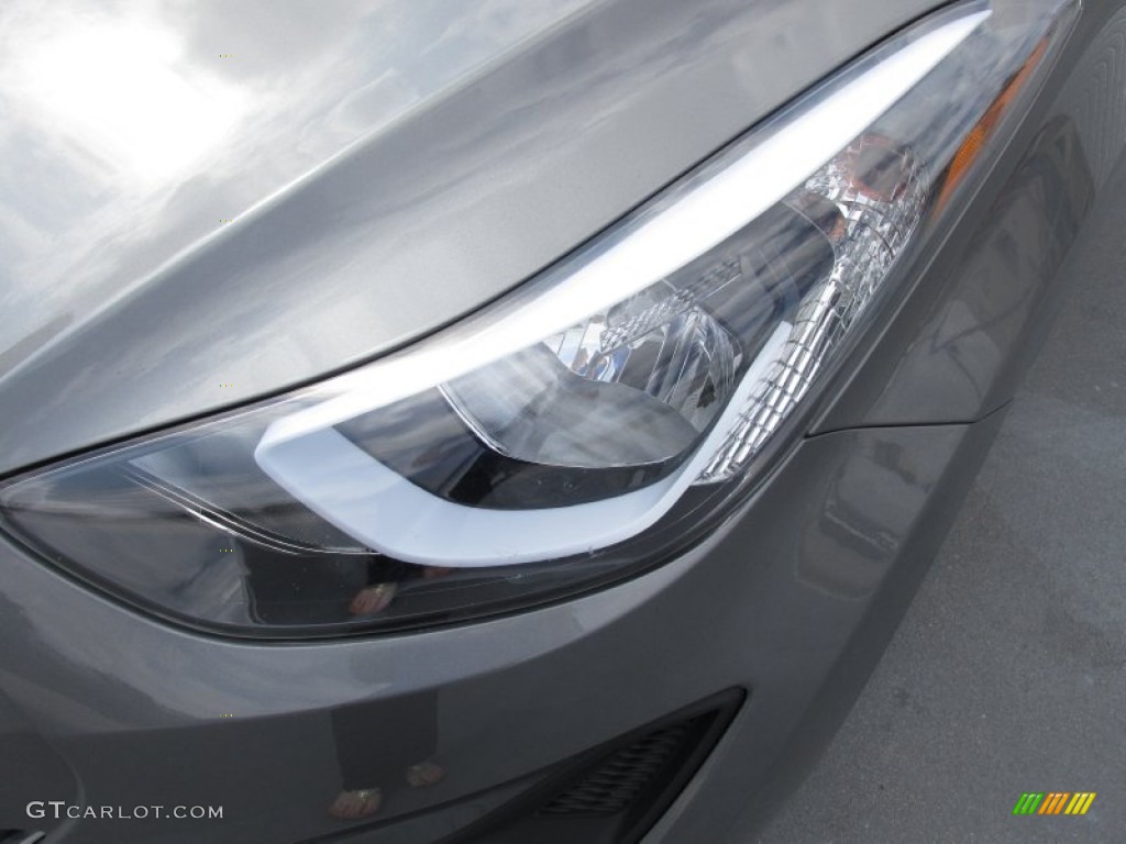 2014 Elantra SE Sedan - Gray / Gray photo #6