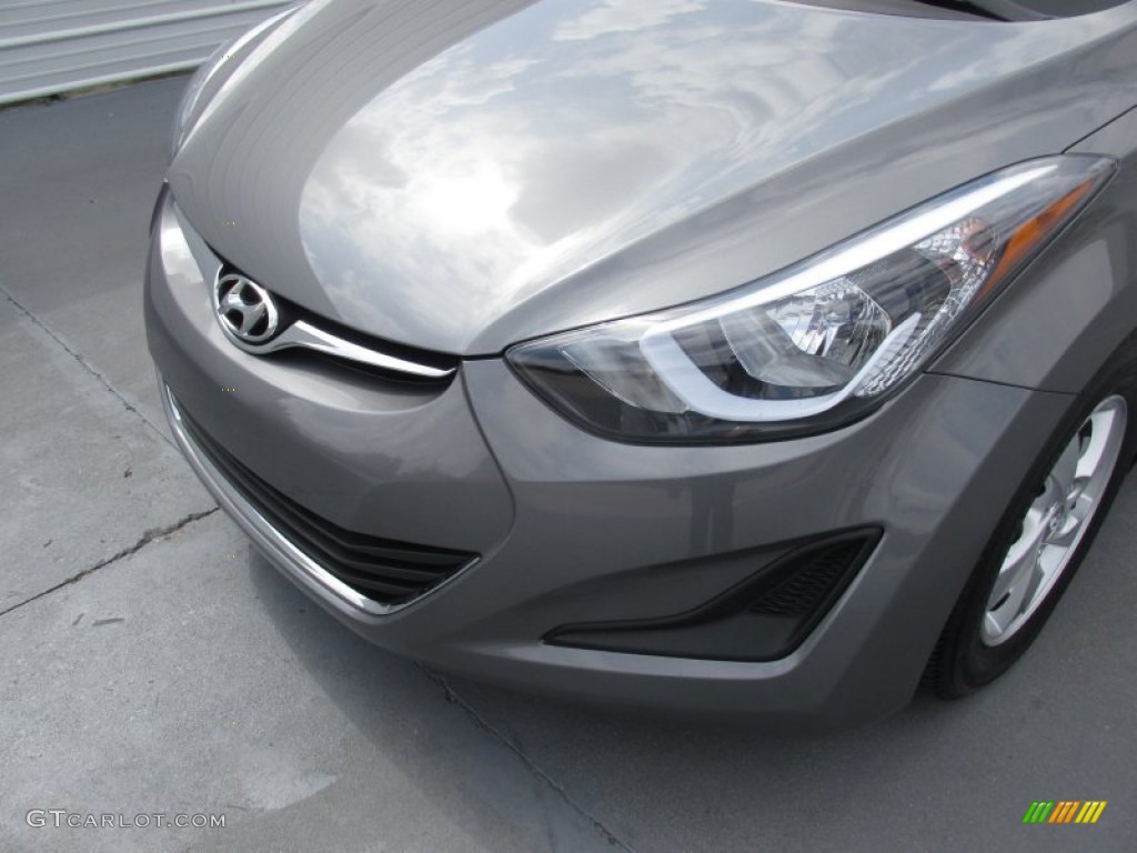 2014 Elantra SE Sedan - Gray / Gray photo #7