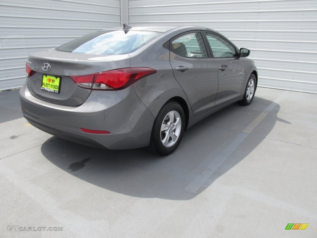 2014 Elantra SE Sedan - Gray / Gray photo #9