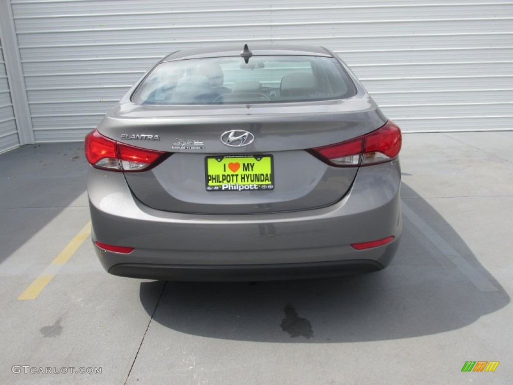 2014 Elantra SE Sedan - Gray / Gray photo #10