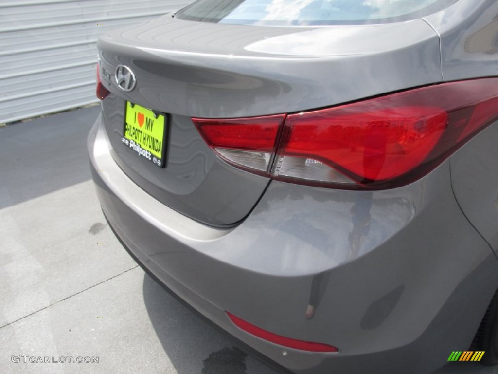 2014 Elantra SE Sedan - Gray / Gray photo #12