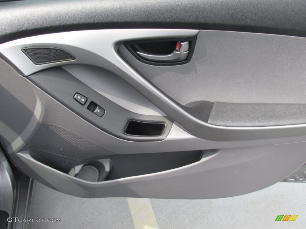 2014 Elantra SE Sedan - Gray / Gray photo #22