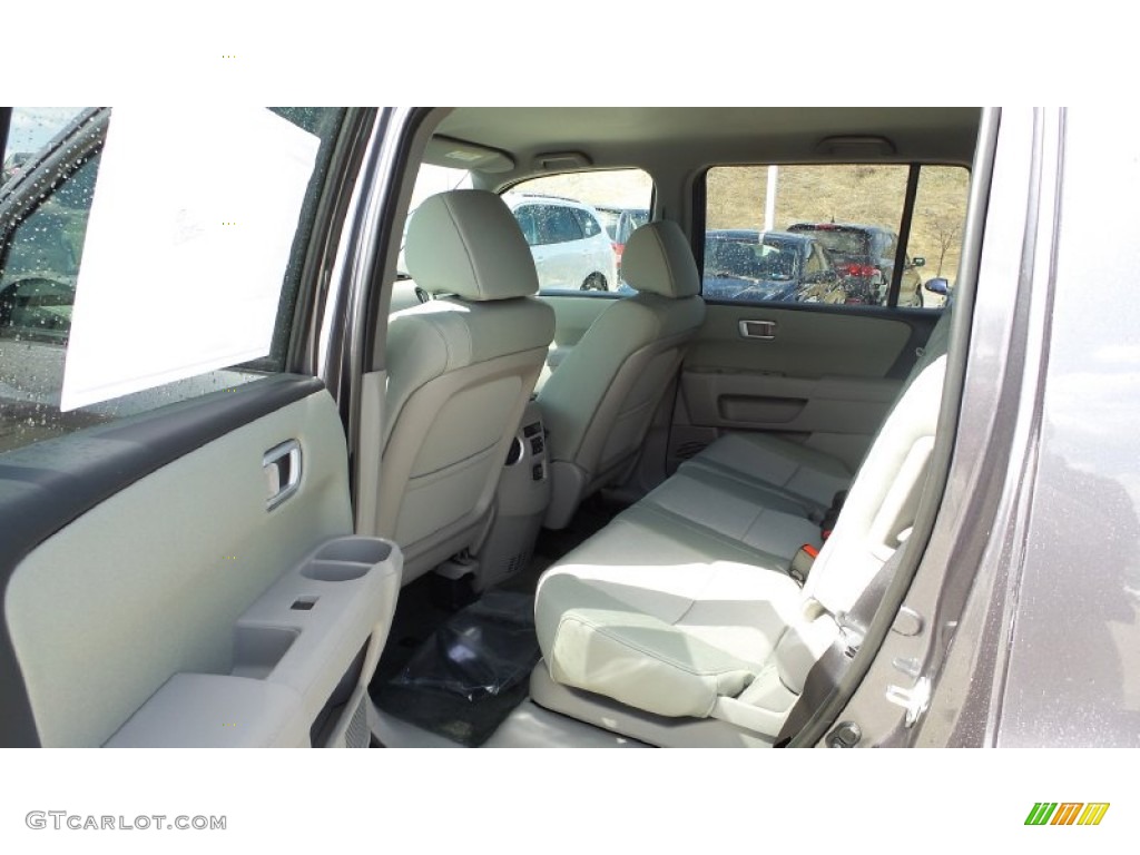 2015 Pilot EX 4WD - Modern Steel Metallic / Gray photo #11