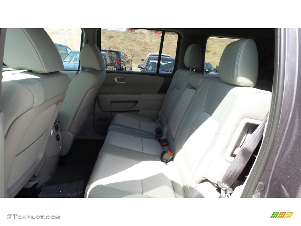 2015 Pilot EX 4WD - Modern Steel Metallic / Gray photo #12
