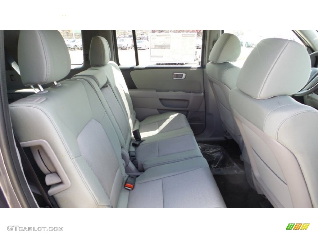 2015 Pilot EX 4WD - Modern Steel Metallic / Gray photo #16