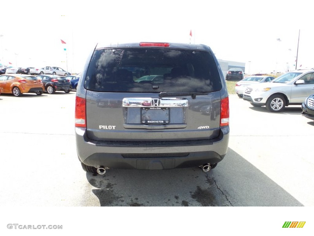 2015 Pilot EX-L 4WD - Modern Steel Metallic / Gray photo #5