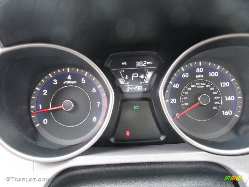 2014 Elantra SE Sedan - Gray / Gray photo #39