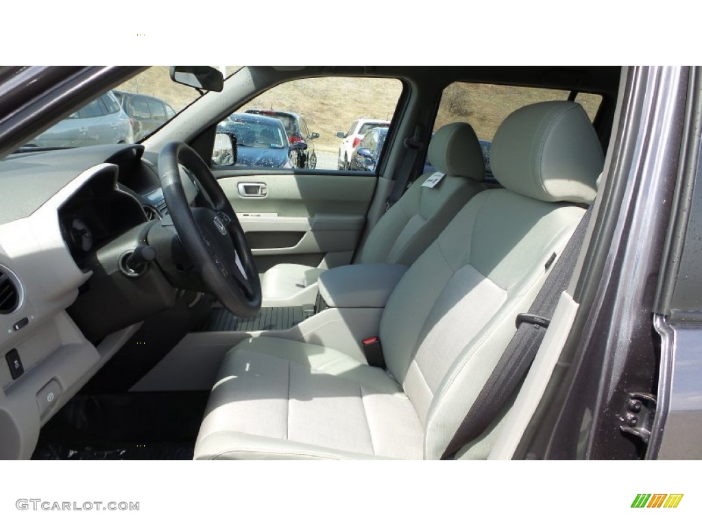 2015 Pilot EX-L 4WD - Modern Steel Metallic / Gray photo #10