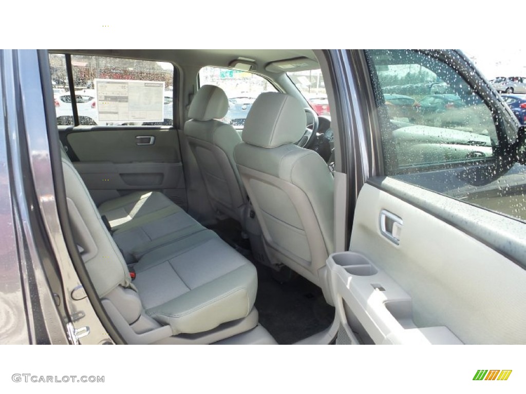 2015 Pilot EX-L 4WD - Modern Steel Metallic / Gray photo #15