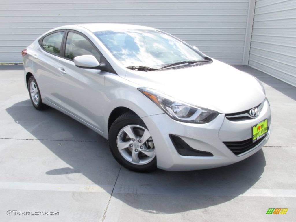 2014 Elantra SE Sedan - Silver / Gray photo #1