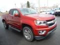 Red Rock Metallic 2015 Chevrolet Colorado LT Extended Cab 4WD Exterior