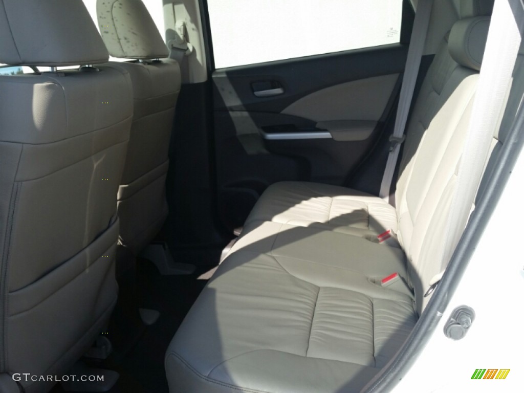 2012 CR-V EX-L 4WD - White Diamond Pearl / Gray photo #11