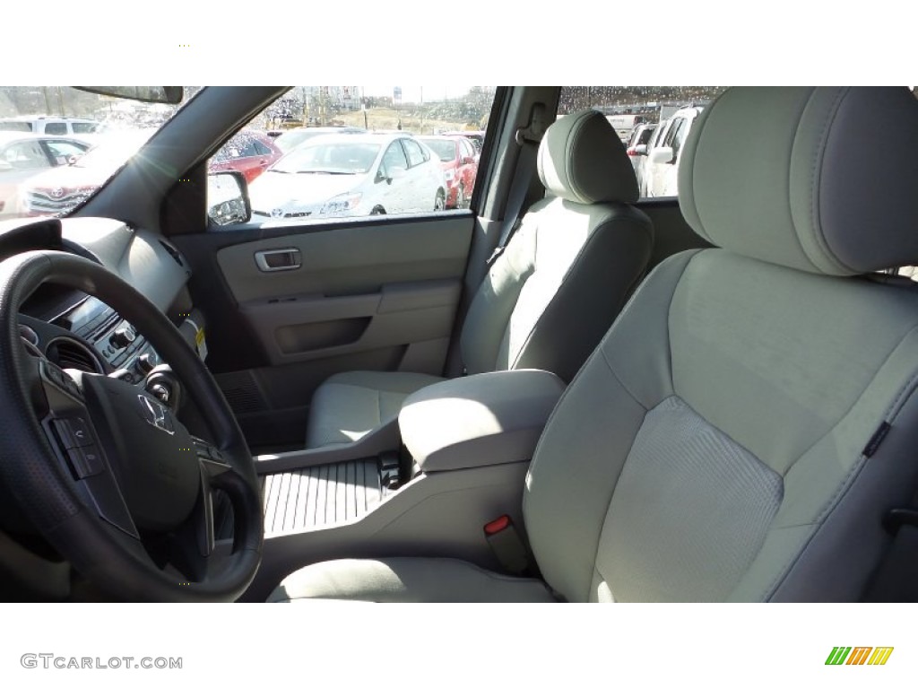 2015 Pilot LX 4WD - Modern Steel Metallic / Gray photo #10