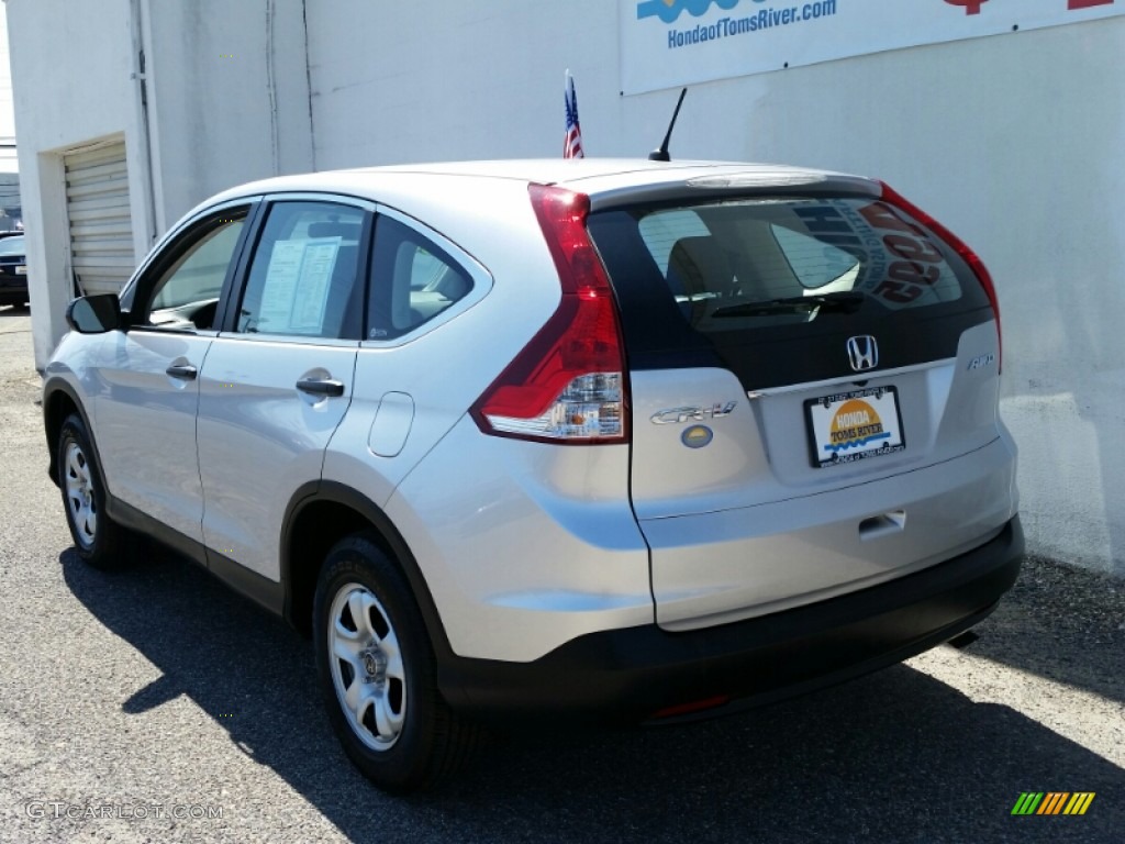 2012 CR-V LX 4WD - Alabaster Silver Metallic / Gray photo #7