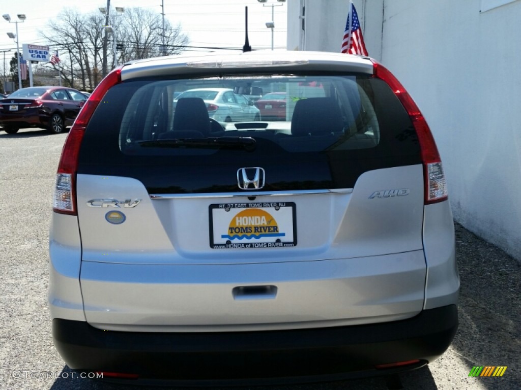 2012 CR-V LX 4WD - Alabaster Silver Metallic / Gray photo #8