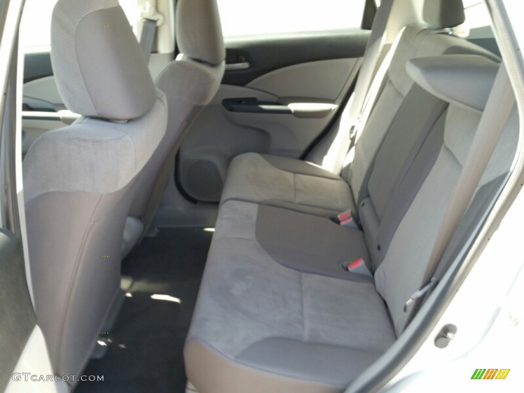 2012 CR-V LX 4WD - Alabaster Silver Metallic / Gray photo #11