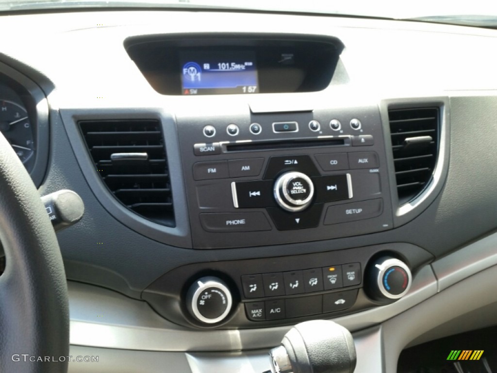 2012 CR-V LX 4WD - Alabaster Silver Metallic / Gray photo #18