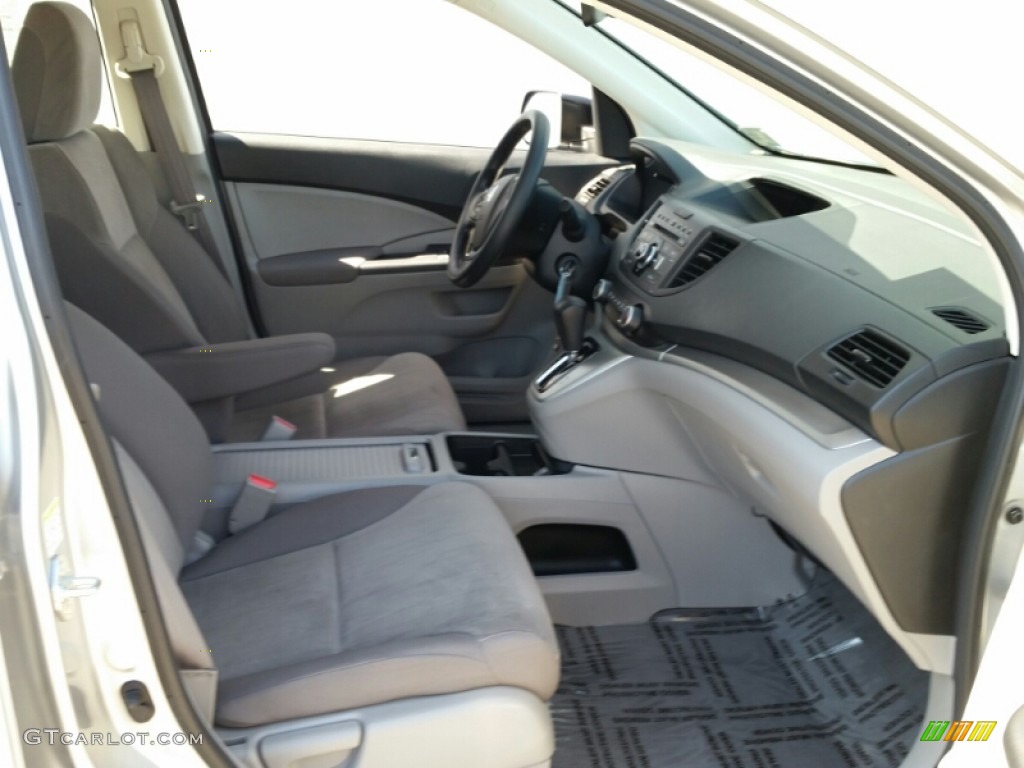 2012 CR-V LX 4WD - Alabaster Silver Metallic / Gray photo #29