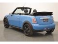 2014 Kite Blue Metallic Mini Cooper Convertible  photo #3