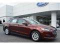 Bronze Fire Metallic 2015 Ford Fusion S