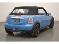 2014 Kite Blue Metallic Mini Cooper Convertible  photo #36