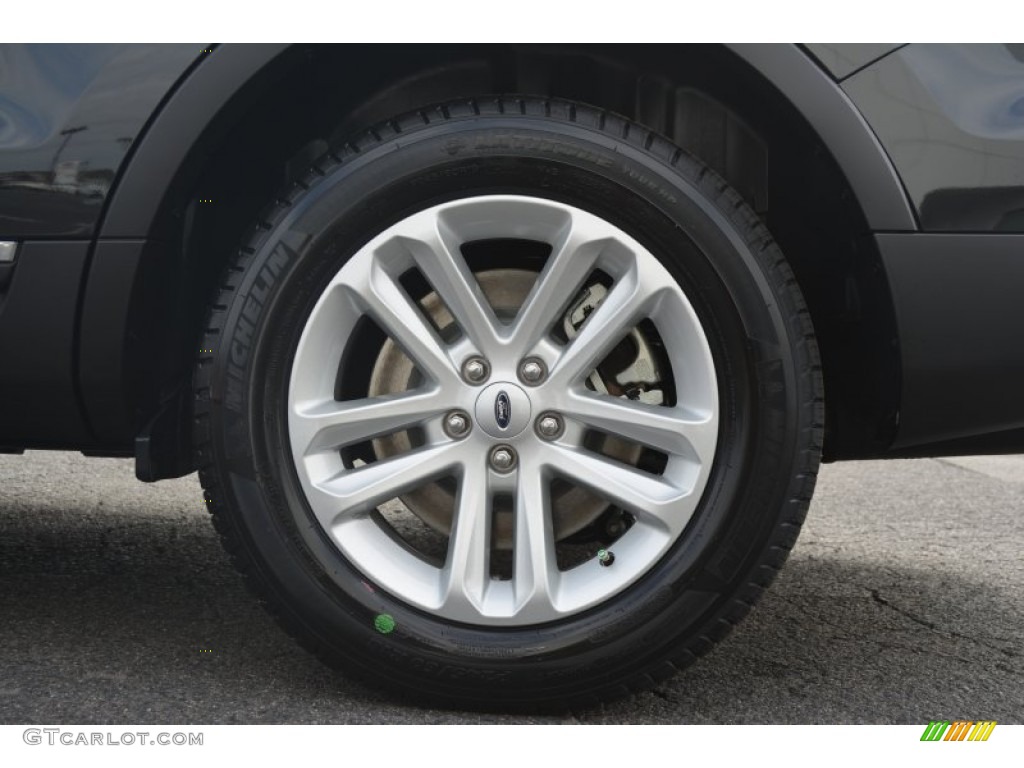 2015 Explorer XLT - Tuxedo Black / Charcoal Black photo #5