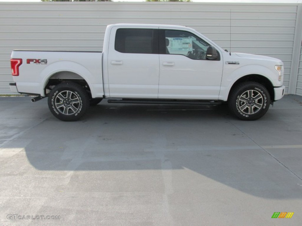 Oxford White 2015 Ford F150 XLT SuperCrew 4x4 Exterior Photo #102742111