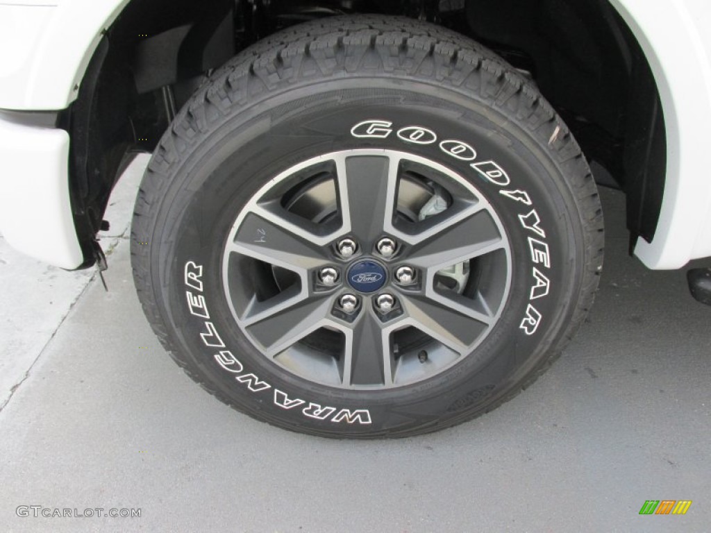 2015 Ford F150 XLT SuperCrew 4x4 Wheel Photo #102742275