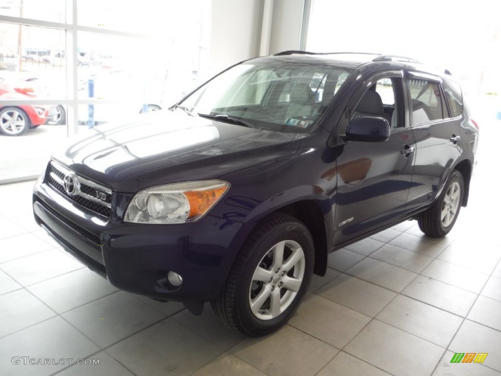 2006 RAV4 Limited 4WD - Nautical Blue Metallic / Ash photo #6
