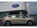 2015 Tectonic Silver Metallic Ford Fusion SE  photo #2