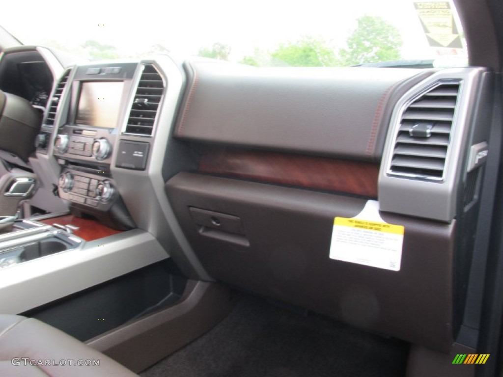 2015 F150 King Ranch SuperCrew 4x4 - White Platinum Tricoat / King Ranch Java/Mesa photo #19