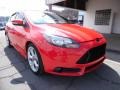 2014 Race Red Ford Focus ST Hatchback  photo #9
