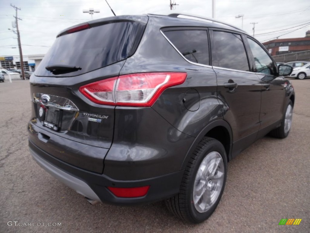 2015 Escape Titanium 4WD - Magnetic Metallic / Charcoal Black photo #3