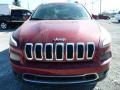 2015 Deep Cherry Red Crystal Pearl Jeep Cherokee Limited 4x4  photo #9