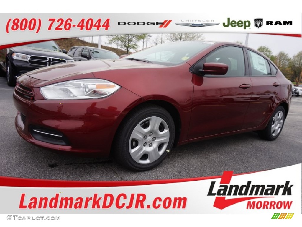 2015 Dart SE - Passion Red Pearl / Black photo #1