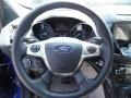Medium Light Stone 2015 Ford Escape Titanium 4WD Steering Wheel