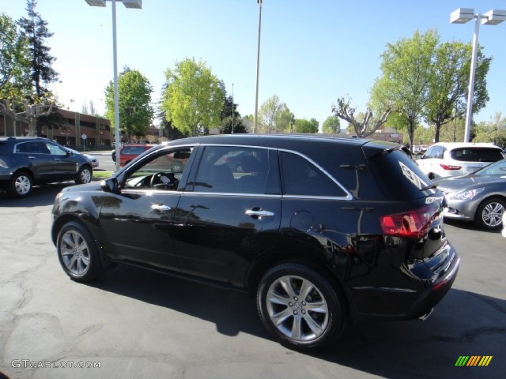 2013 MDX SH-AWD Advance - Crystal Black Pearl / Umber photo #6
