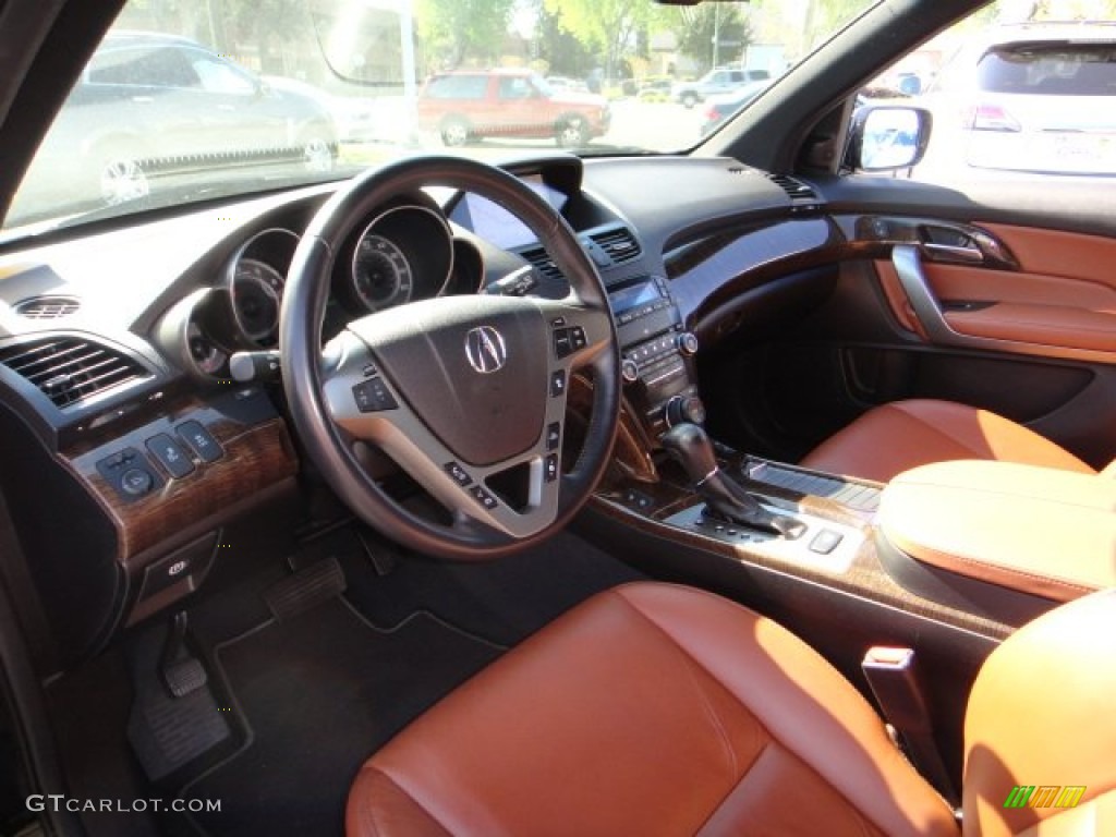 2013 MDX SH-AWD Advance - Crystal Black Pearl / Umber photo #7