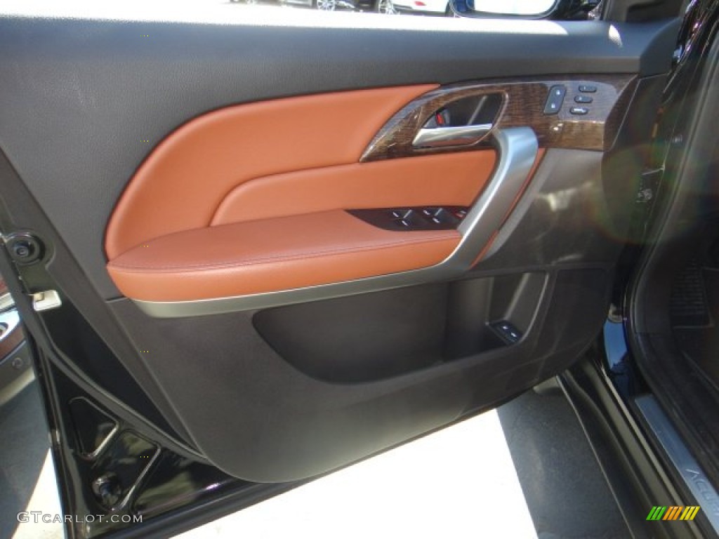 2013 MDX SH-AWD Advance - Crystal Black Pearl / Umber photo #9